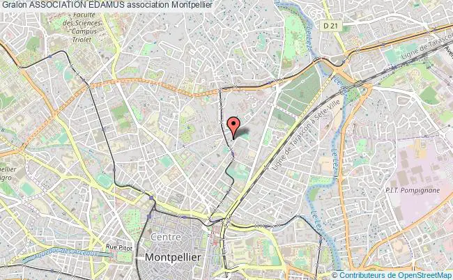 plan association Association Edamus Montpellier