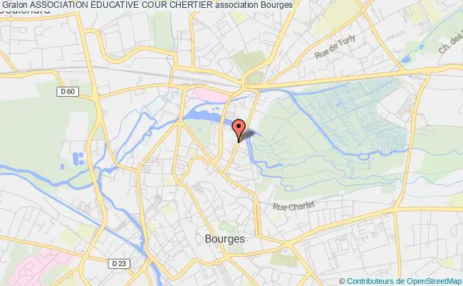 plan association Association Éducative Cour Chertier Bourges