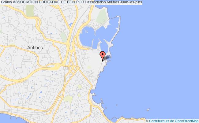 plan association Association Éducative De Bon Port Antibes