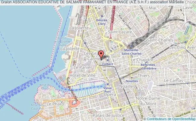 plan association Association Educative De Salmani Hamahamet En France (a.e.s.h.f.) Marseille