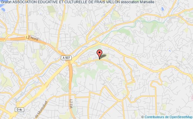 plan association Association Educative Et Culturelle De Frais Vallon Marseille 13
