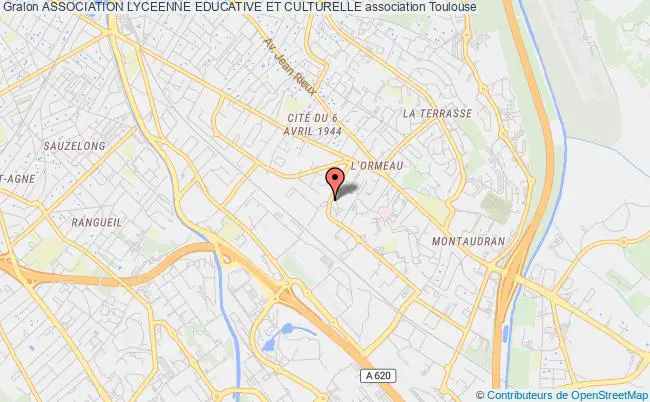 plan association Association Educative Et Culturelle Du Lycee Skhole D'art Toulouse