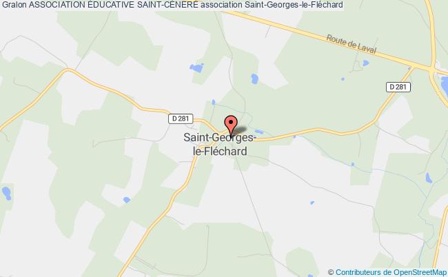 plan association Association Éducative Saint-cÉnerÉ Saint-Georges-le-Fléchard