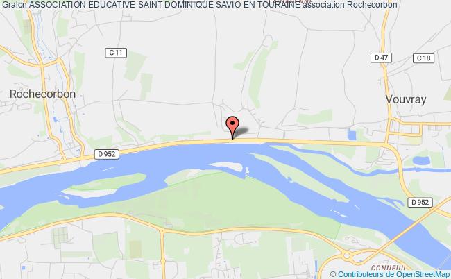 plan association Association Educative Saint Dominique Savio En Touraine Rochecorbon