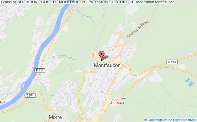 ASSOCIATION EGLISE DE MONTFAUCON - PATRIMOINE HISTORIQUE