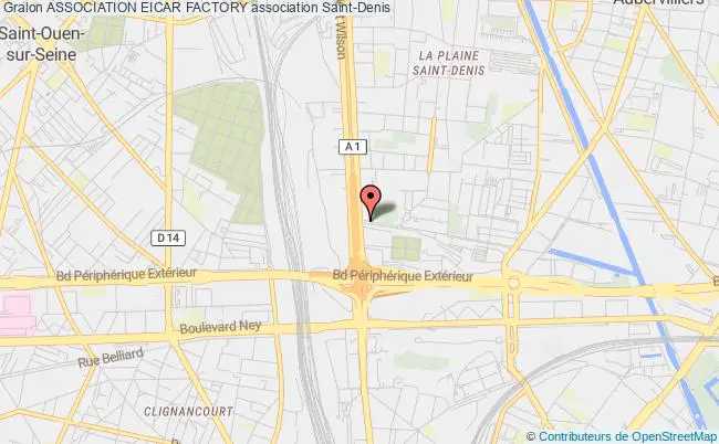 plan association Association Eicar Factory Saint-Denis
