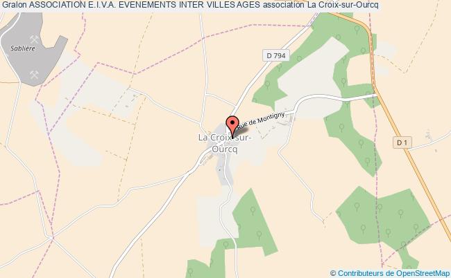 plan association Association E.i.v.a. Evenements Inter Villes Ages La    Croix-sur-Ourcq