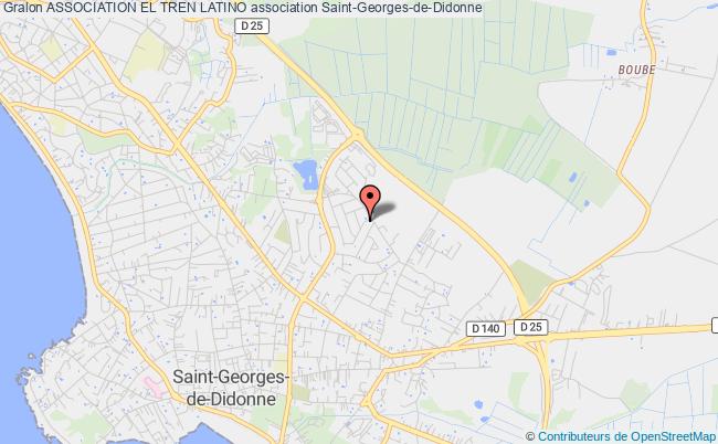 plan association Association El Tren Latino Saint-Georges-de-Didonne