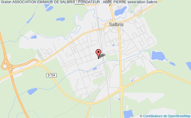 ASSOCIATION EMMAUS DE SALBRIS - FONDATEUR : ABBE PIERRE