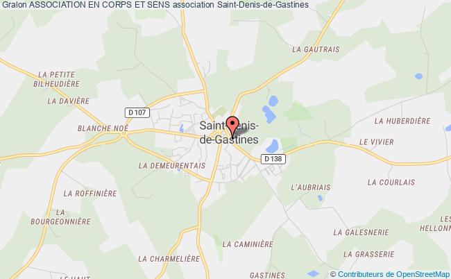 plan association Association En Corps Et Sens Saint-Denis-de-Gastines