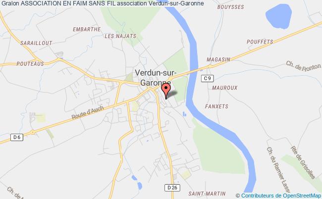 plan association Association En Faim Sans Fil Verdun-sur-Garonne