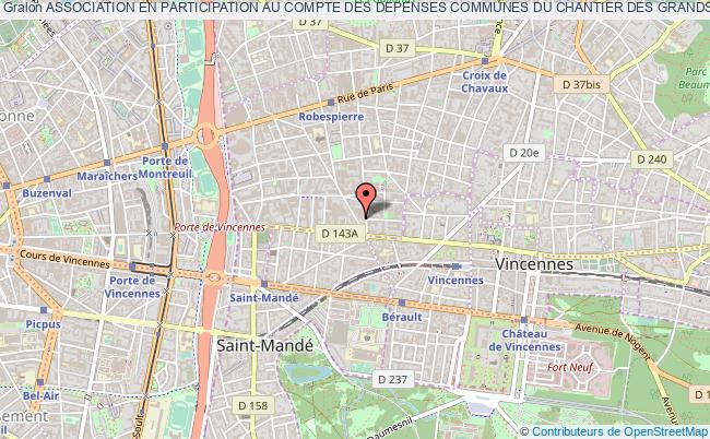 plan association Association En Participation Au Compte Des Depenses Communes Du Chantier Des Grands Appartements Sud (apcdc Gas) Montreuil