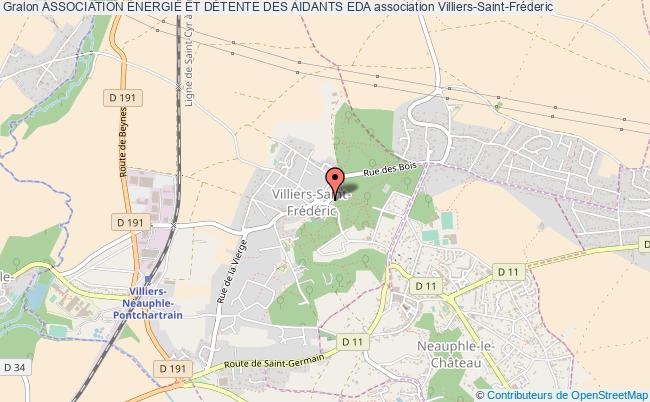 plan association Association Énergie Et DÉtente Des Aidants Eda Villiers-Saint-Frédéric