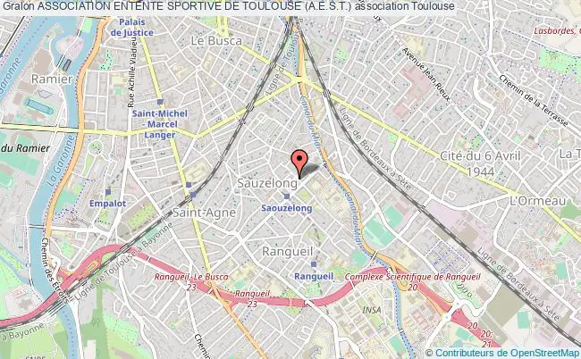 plan association Association Entente Sportive De Toulouse (a.e.s.t.) Toulouse