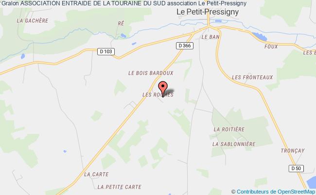 plan association Association Entraide De La Touraine Du Sud Le Petit-Pressigny