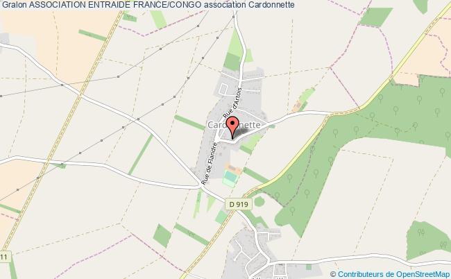 plan association Association Entraide France/congo Cardonnette