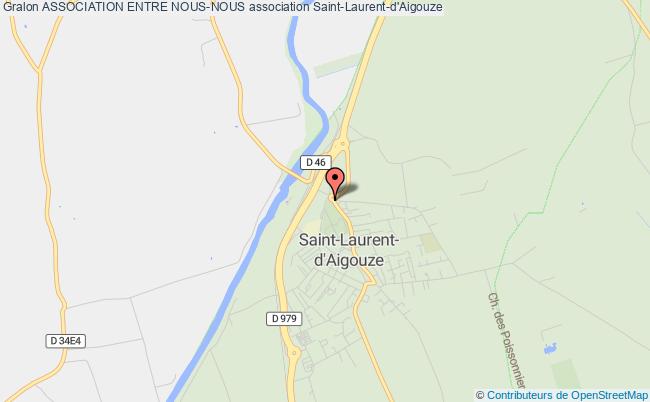 plan association Association Entre Nous-nous Saint-Laurent-d'Aigouze