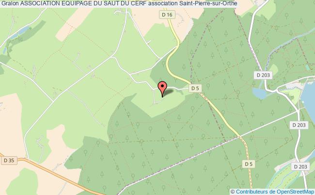 plan association Association Equipage Du Saut Du Cerf Saint-Pierre-sur-Orthe