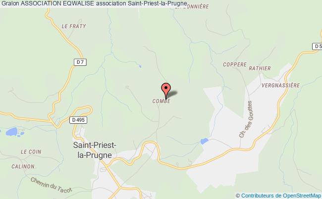 plan association Association Eqwalise Saint-Priest-la-Prugne