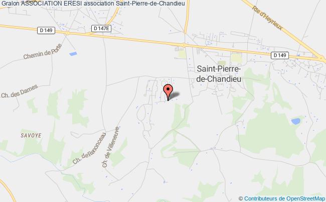 plan association Association Eresi Saint-Pierre-de-Chandieu
