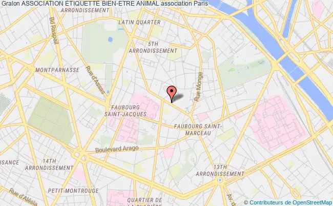 plan association Association Étiquette Bien-etre Animal Paris
