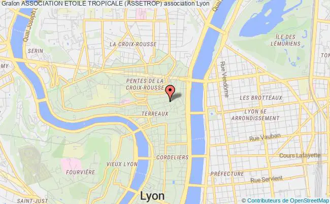 plan association Association Etoile Tropicale (assetrop) Lyon