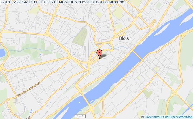 plan association Association Etudiante Mesures Physiques Blois
