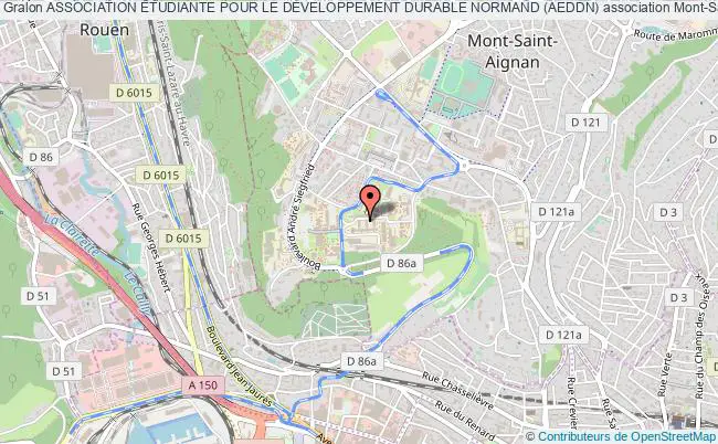 plan association Association Etudiante Pour Le DÉveloppement Durable Normand (aeddn) Mont-Saint-Aignan
