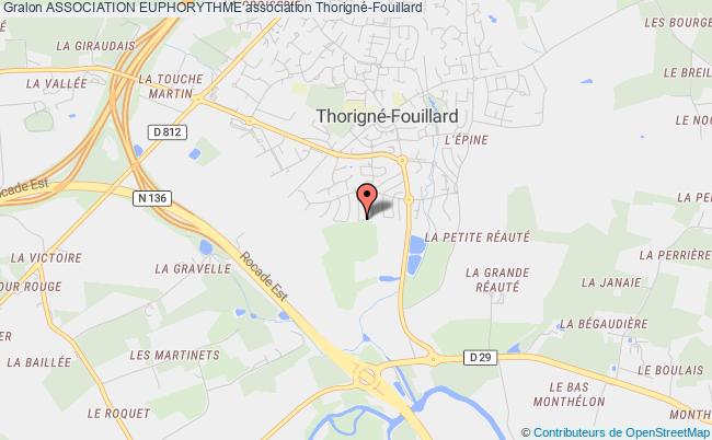 plan association Association Euphorythme Thorigné-Fouillard