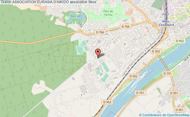 plan association Association Eurasia D'aikido Blois