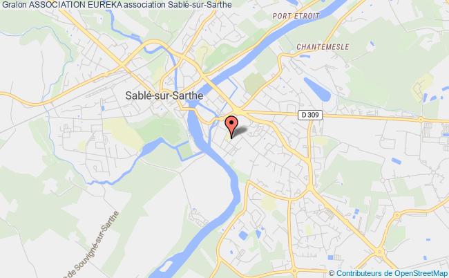 plan association Association Eureka Sablé-sur-Sarthe