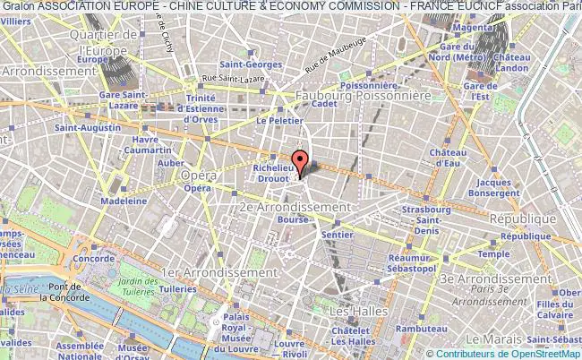 plan association Association Europe - Chine Culture & Economy Commission - France Eucncf Paris