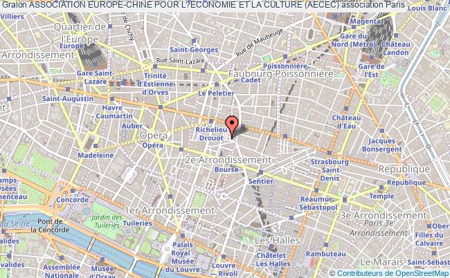 plan association Association Europe-chine Pour L?economie Et La Culture (aecec) Paris