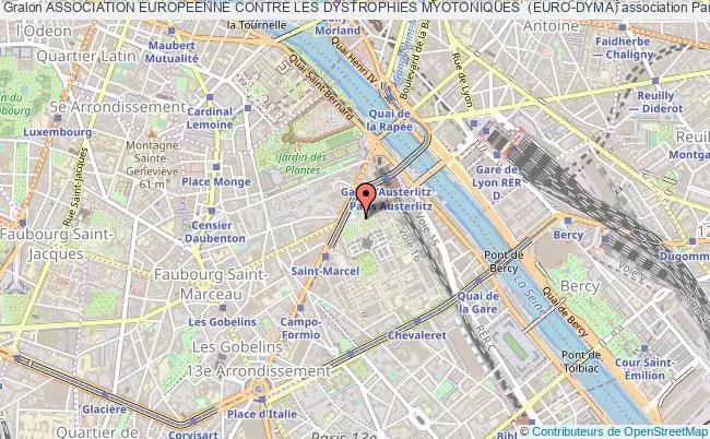 plan association Association Europeenne Contre Les Dystrophies Myotoniques  (euro-dyma) PARIS