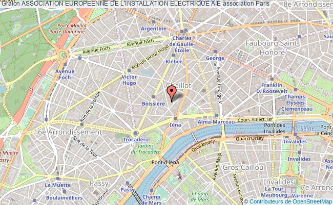 plan association Association Europeenne De L'installation Electrique Aie Paris