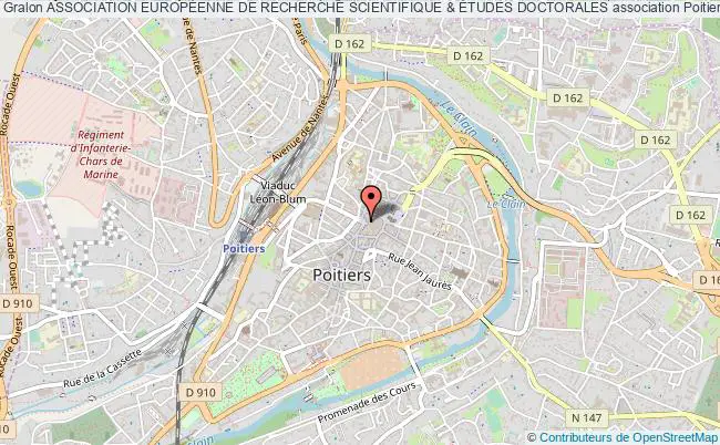 plan association Association EuropÉenne De Recherche Scientifique & Études Doctorales Poitiers