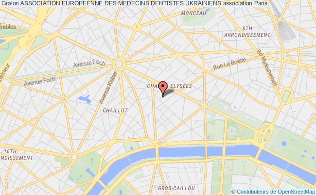 plan association Association Europeenne Des Medecins Dentistes Ukrainiens Paris