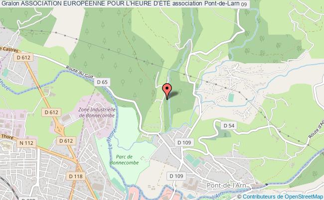plan association Association EuropÉenne Pour L'heure D'ÉtÉ Pont-de-Larn