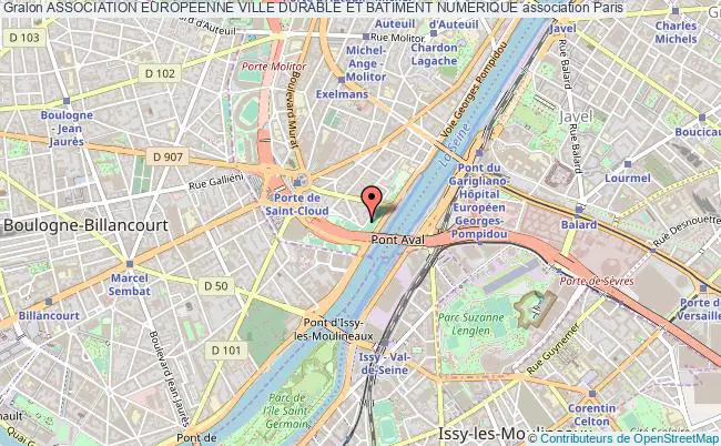plan association Association Europeenne Ville Durable Et Batiment Numerique Paris