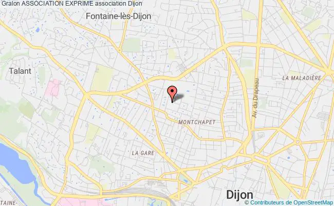 plan association Association Exprime Dijon