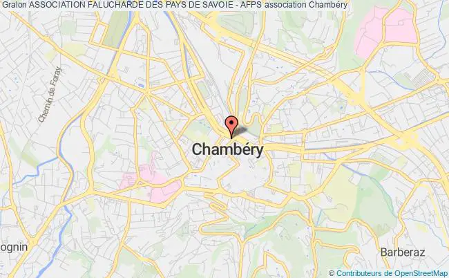 plan association Association Falucharde Des Pays De Savoie - Afps Chambéry