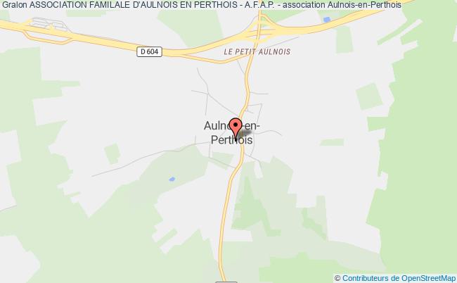ASSOCIATION FAMILALE D'AULNOIS EN PERTHOIS - A.F.A.P. -