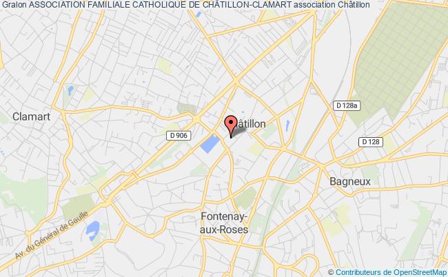 plan association Association Familiale Catholique De ChÂtillon-clamart Châtillon