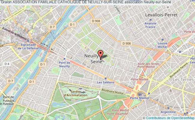 plan association Association Familiale Catholique De Neuilly-sur-seine Neuilly-sur-Seine
