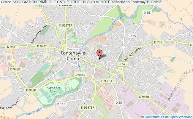 plan association Association Familiale Catholique Du Sud Vendee Fontenay-le-Comte