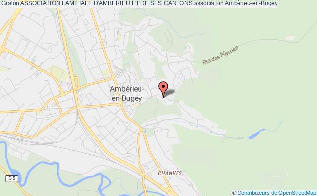 plan association Association Familiale D'amberieu Et De Ses Cantons Ambérieu-en-Bugey
