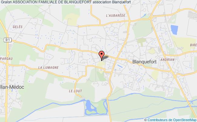 plan association Association Familiale De Blanquefort Blanquefort