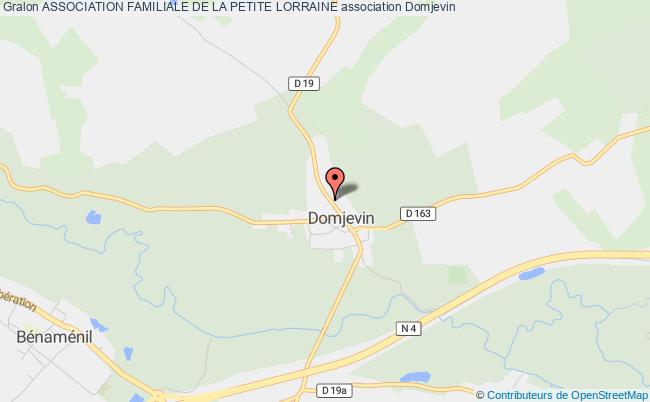 plan association Association Familiale De La Petite Lorraine Domjevin