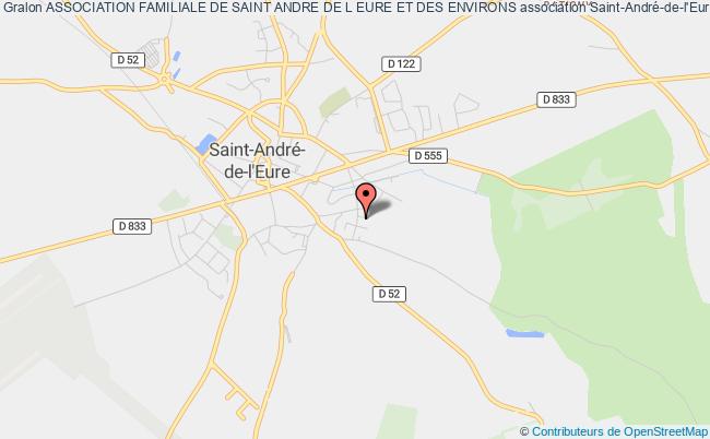 plan association Association Familiale De Saint Andre De L Eure Et Des Environs Saint-André-de-l'Eure