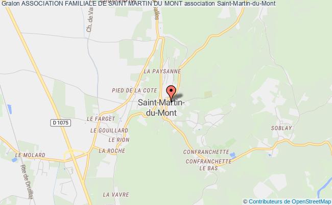 plan association Association Familiale De Saint Martin Du Mont Saint-Martin-du-Mont